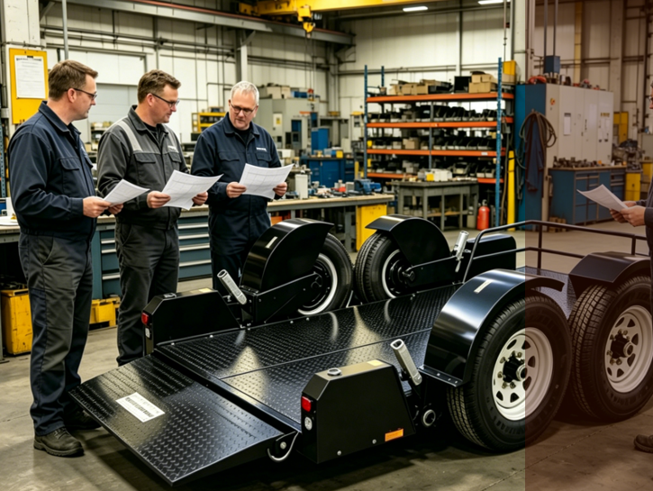 WholeChainTech Hydraulic Lift Trailer: En komplett guide til bruk av ledningskontroll