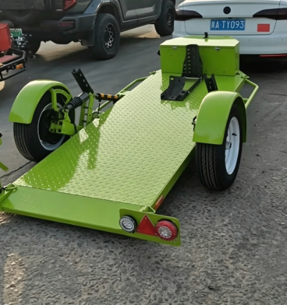 Modell 100 Semi-Drop Hydraulic Lift Motorsykkeltilhenger