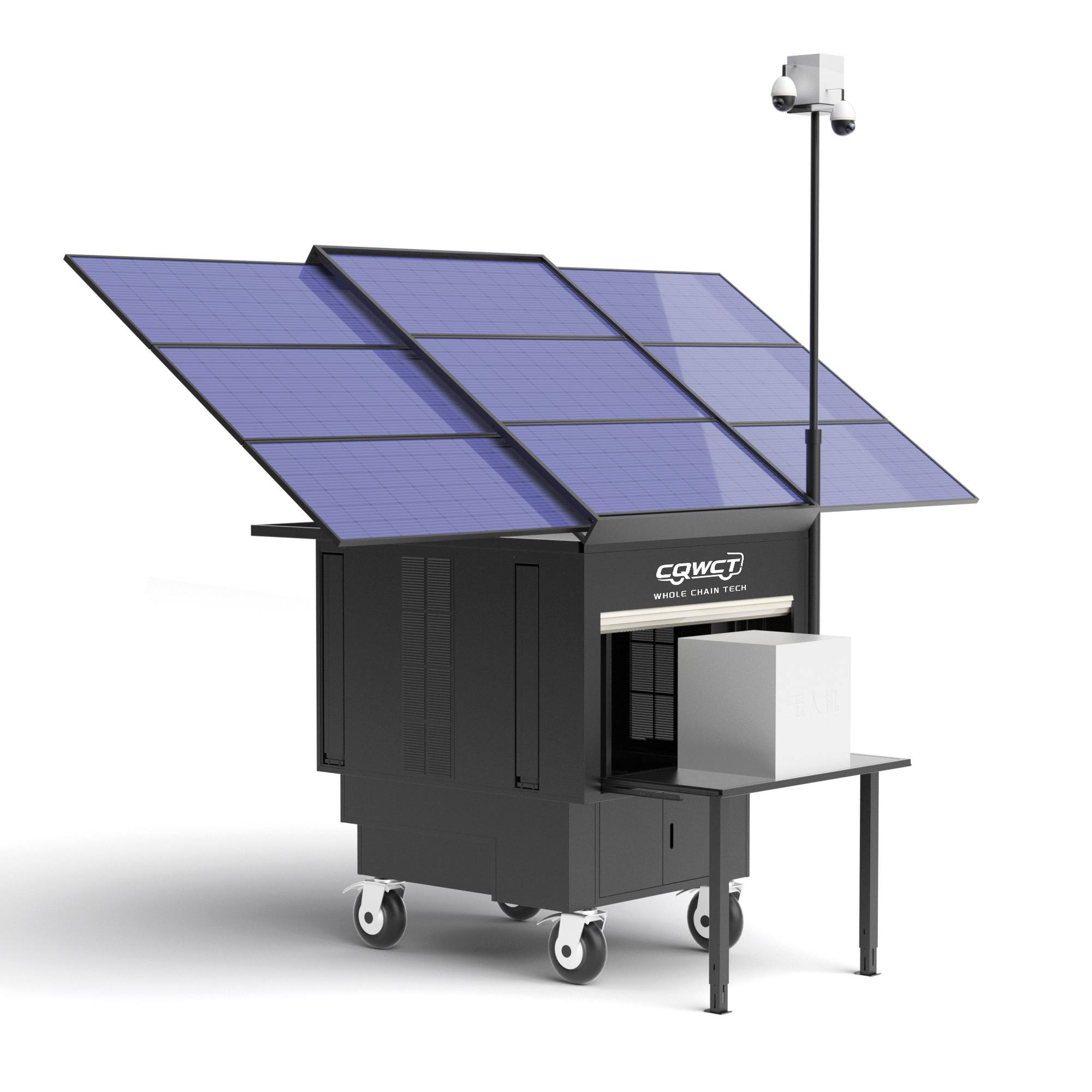 Pickup fotovoltaisk avtakbar boks